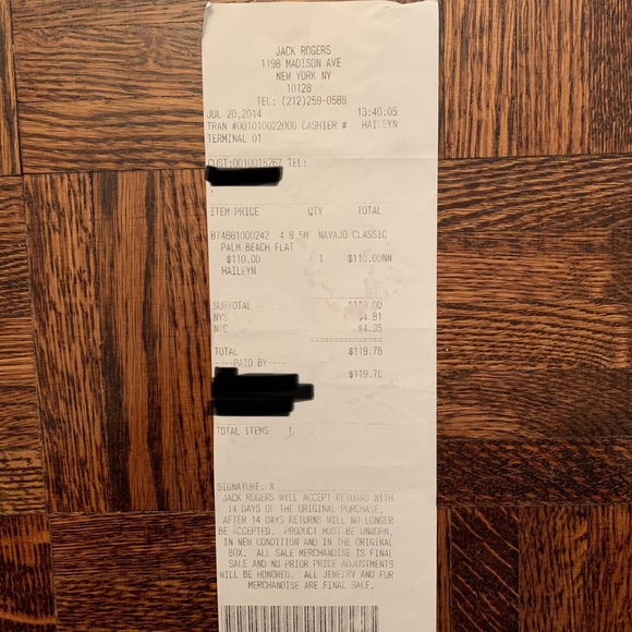 Jack Rogers Palm Beach Flat Sandals - Picture 7 of 7